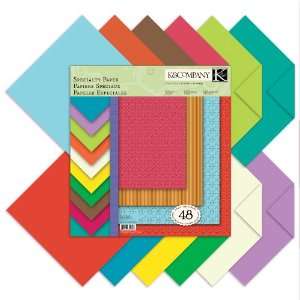  K&Company Bright Textured Specialty Paper Pad, 12 by 12 