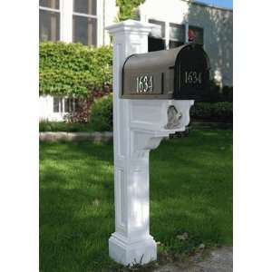  Mayne Charleston Plus Mailbox Post Patio, Lawn & Garden