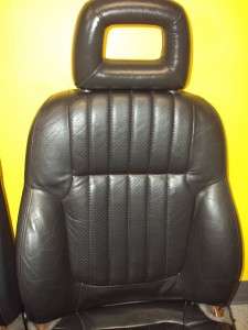 1998 Pontiac Grand Prix Black Leather Front Seat HEATED  