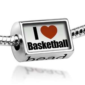  Beads I Love basketball   Pandora Charm & Bracelet 