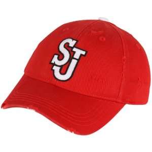   St. Johns Red Storm Youth Cellar Flex Hat   Red: Sports & Outdoors