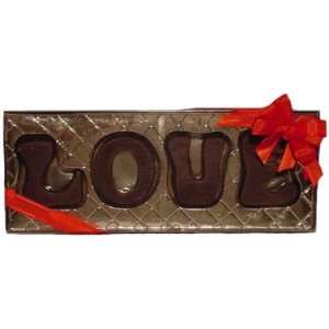 Happy Valentines Love Say it with Chocolate   Milk Chocolate