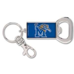 Memphis Tigers Official Logo Bottle Opener Key Ring:  