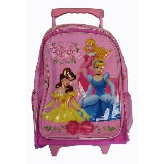 Princess Rolling BackPack   Disney Princesses Large Rolling School Bag