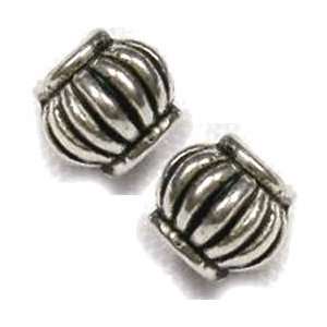  100 Silver Pewter Bali Style Spacer Beads 5mm AB78 Arts 