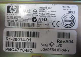 HP STORAGEWORKS MSL5000 TAPE LIBRARY WITH 4 x SDLT DRIVES (160/320GB 