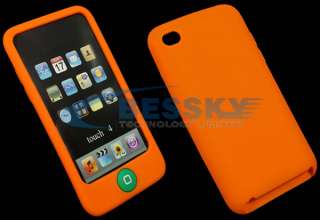 Lot 2 Silicone Case Skin Cover For iPod Touch 4rd 4 GEN  