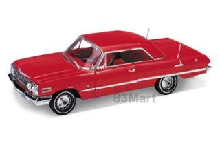 Welly 1963 Chevrolet Impala Red 1/18 19865HW RED 781714986513  