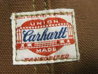 Rare Vintage NOS CARHARTTS overalls 44x30 V1985  