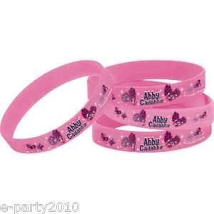 ABBY CADABBY WRISTBANDS Bracelets ~ Party Supplies ~ favors 