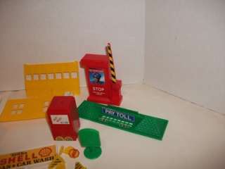 Vintage Tonka Shell Gas Station Toll Booth & Wash Parts  