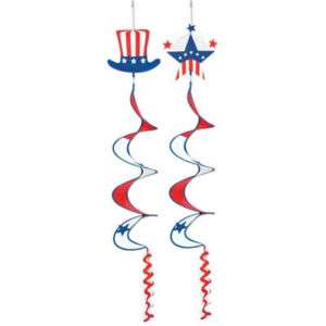 USA Independence Day Wind Spinner Party Decoration  