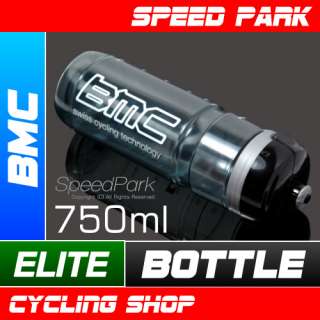 BMC x Elite Hygiene Water Bottle 750ml Translucent Gray  