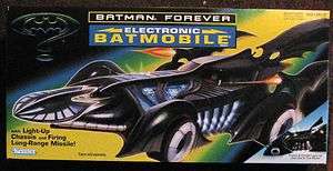 BATMAN FOREVER Electronic Batmobile MIB NEW  