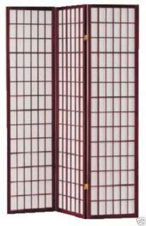 Panel Shoji Oriental Wood Screen, Room Divider  
