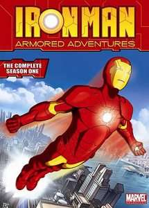 Iron Man Armored Adventures   The Complete Season 1 DVD, 2010, 4 Disc 