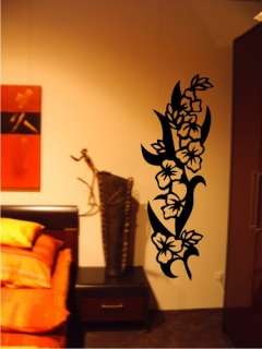 Wandtattoo Wandbild #56 Tribal Blumen Ranke Orchidee ver. Größen und 