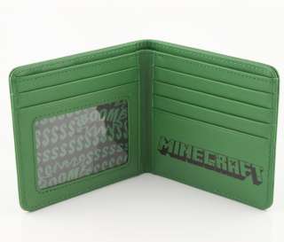 Minecraft Creeper Portemonnaie Geldbörse Spiel Mine Craft Brieftasche 