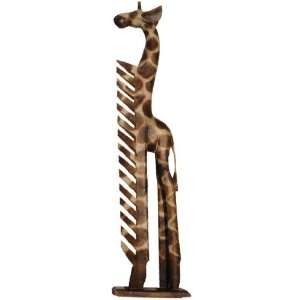 Holz Giraffen CD Ständer / Giraffen, Elefanten & Elche  