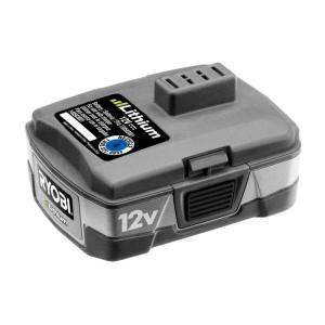 Ryobi Lithium Ion 12 Volt Rechargeable Battery CB120L at The Home 