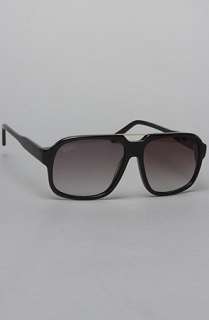 9Five Eyewear The Fronts Sunglasses in Black Gold  Karmaloop 