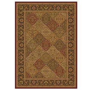 Orian Rugs Persian Panel Chocolate 5 Ft. 3 In. X 7 Ft. 6 In. Area Rug 