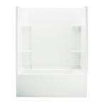   Accord 60 in. x 32 in. x 74 in. Vikrell Bath and Shower Kit in White