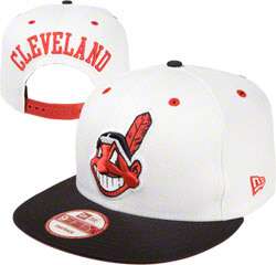Cleveland Indians New Era Arch Snap 2 Adjustable Snapback Hat 