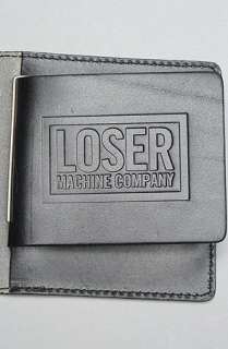 Loser Machine The Deuce Wallet in Black  Karmaloop   Global 