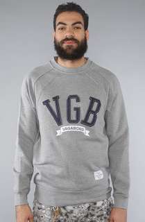 VGB The Flight School Crewneck Sweatshirt in Grey Heather  Karmaloop 