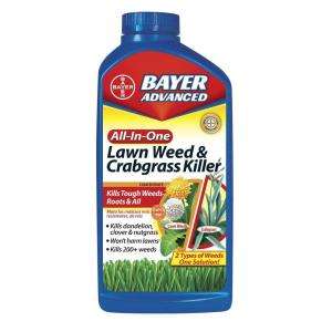 Bayer Advanced All in One Lawn Weed & Crabgrass Killer Concentrate 