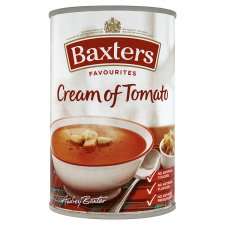 Baxters Favourite Cream Of Tomato Soup 400G   Groceries   Tesco 