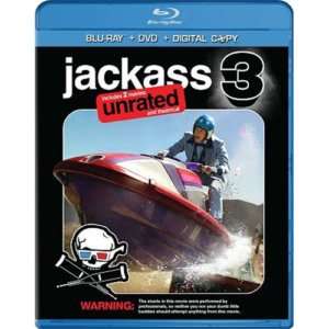 NEW Jackass 3 (2 Disc Blu ray + 3D Blu ray)  