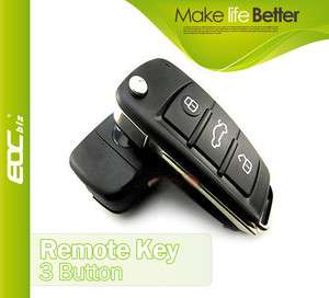   X0072 Remote key shell for Audi A3 A4 A6 A8 TT Q5 Q7 3 button  