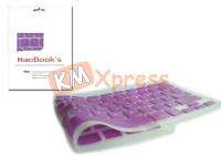 Purple Print Keyboard Skin Cover Mac book Pro Air 13 15  