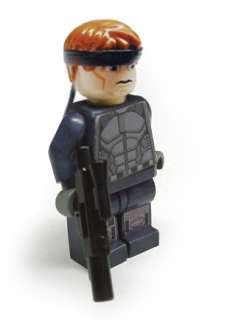 Custom Lego Metal Gear Solid Snake Minifig toy figure  
