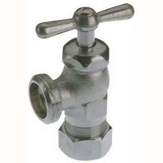   Chrome Plated Brass Washing Machine Valve 102 201HN at The Home Depot