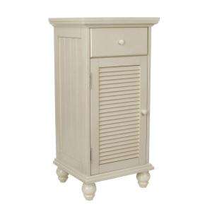 Foremost Cottage 17 in. W x 35 in. H Floor Cabinet in Antique White 