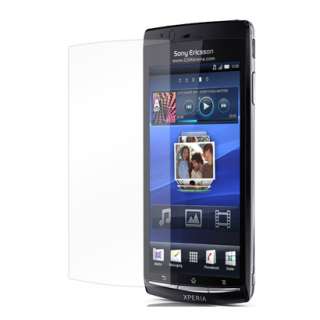   Gummi Case Hülle für Sony Ericsson Xperia Arc X12 Schwarz  