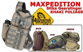 Note Sitka Gearslinger is sold emptyaccessories shown above are 
