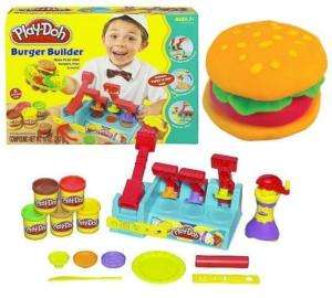 Play Doh Playdoh Knete Hamburger Küche Burger Builder  
