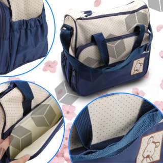 tlg. Wickeltasche Pflegetasche Kindertasche Babytasche BRAUN/KHAKI 