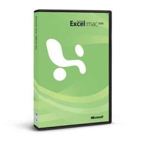 Microsoft Excel 2008 for Mac full version  