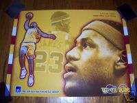 LeBRON JAMES 2005 ALL STAR POSTER CLEVELAND CAVALIERS  