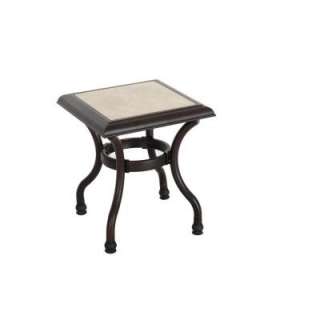 Hampton Bay Andrews Patio Side Table FTS79063G at The Home Depot