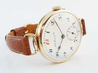 Rarität Vintage Armbanduhr H.Moser & Cie in 585/  Roségold 