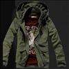 Mens Classic Military Army Design Hoodie Jacket C