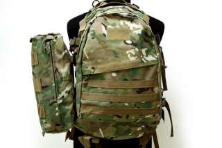 Multicam Camo Tactical MOLLE 3D +1 Backpack 00518  