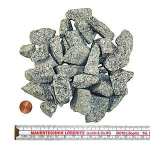 10 kg Granit Splitt Zierkies Grau Zen Garten 16/22 mm  