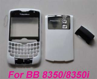 Blackberry Curve 8350 8350i Full Housing Cover White  